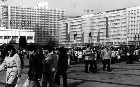 Oktober 1977 - Alexanderplatz